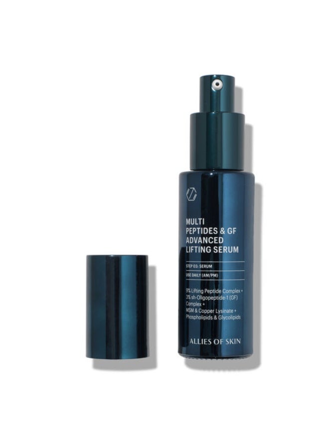 Allies of Skin Multi Peptides & Growth Factors Advanced Lifting Serum  30ML - Image 2