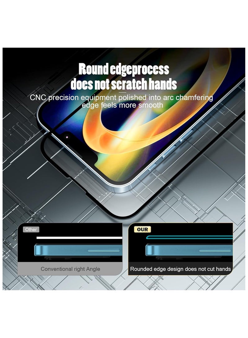 Denx Screen Protector For Samsung Galaxy A26 Tempered Glass Screen Protector, 9H Hardness Anti-Scratch Tempered Glass flim, Case Friendly,Anti-Scratch For Samsung Galaxy A26 - Image 2