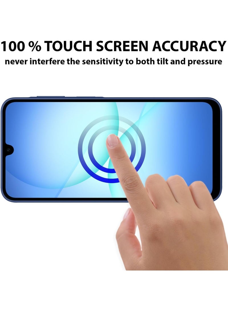 أكاليكس واقي شاشة من الزجاج المقوى لهاتف سامسونج جالاكسي A26، واقي شاشة من الزجاج المقوى بصلابة 9H ومضاد للخدش، مناسب للحافظات ومضاد للخدش لهاتف سامسونج جالاكسي A26 - Image 5