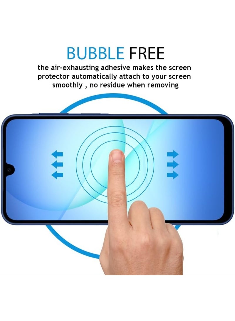 أكاليكس واقي شاشة من الزجاج المقوى لهاتف سامسونج جالاكسي A26، واقي شاشة من الزجاج المقوى بصلابة 9H ومضاد للخدش، مناسب للحافظات ومضاد للخدش لهاتف سامسونج جالاكسي A26 - Image 3