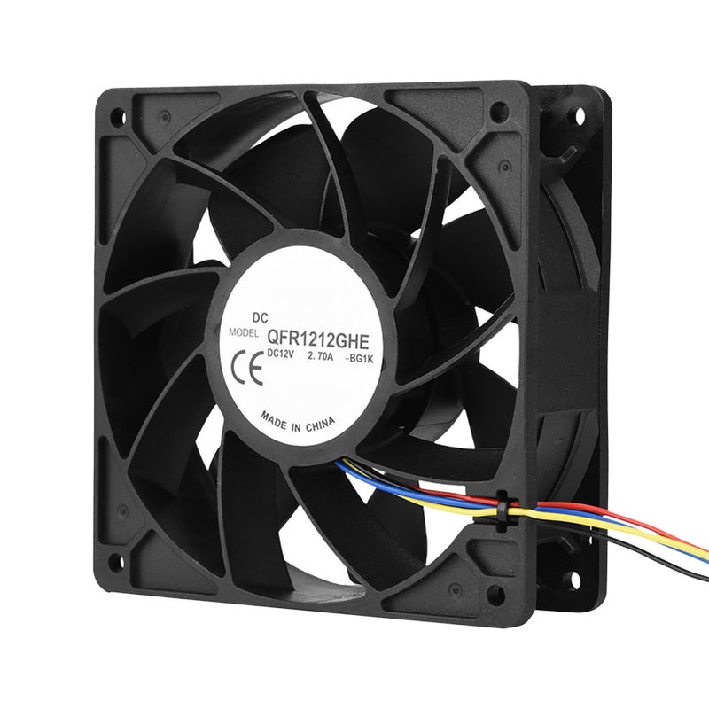 مروحة تبريد DC 12V 2.7A 6000 دورة في الدقيقة مع موصل 4 دبابيس استبدال لـ Antminer S7 S9 - Image 5
