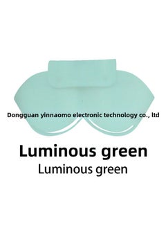 Applicable To Apple AirPods Max Headset Protective Cover Silicone Storage Bag Drop-resistant Dustproof Sleep Headset-Color:Luminous Green-Model:Silicone Storage Bag