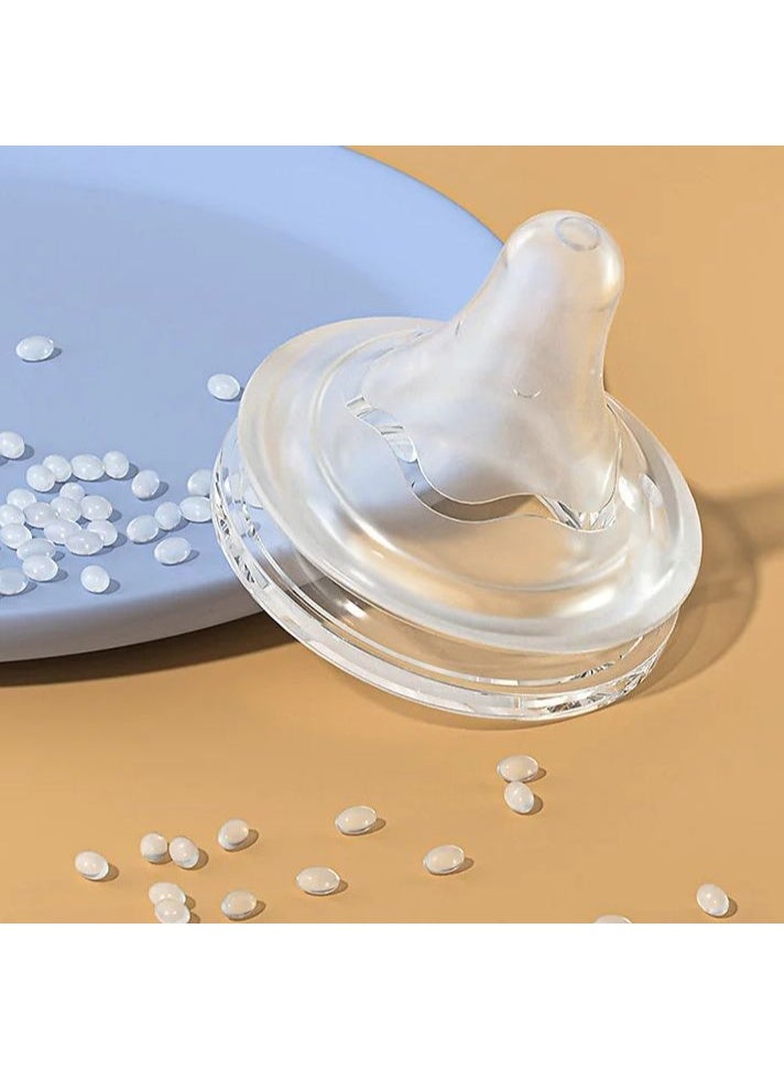 Dr.isla زجاجة رضاعة مضادة للاختناق من د. إيسلا – مضادة للمغص، خالية من BPA، للمواليد الجدد من 0 إلى 3 أشهر (160 مل) - Image 4