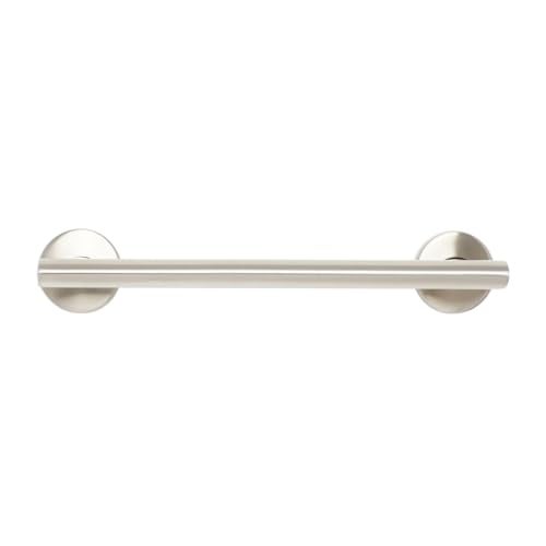 Seachrome 12" Coronado Decorative Oval Wall Mount Grab Bar, 1 ½" Diameter, Concealed Flanges, ADA Compliant, Satin Finish - Image 1