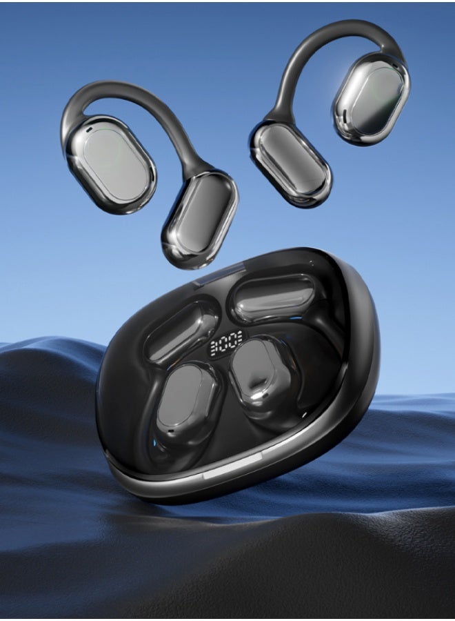 Wireless Earphones, Bluetooth Earphones, Futuristic Aesthetic Design, Feather Like Wearing, Open Ear Listening, Long Battery Life, Ios And Android  - Image 5