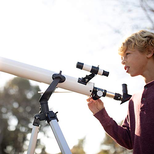 Educational Insights GeoSafari Omega Refractor Telescope - Portable Telescope for Kids, Teens, and Adults, See Planets, Stargazing Tools, Classic STEM Learning Set, Gift for Boys & Girls Ages 8+ - Image 5