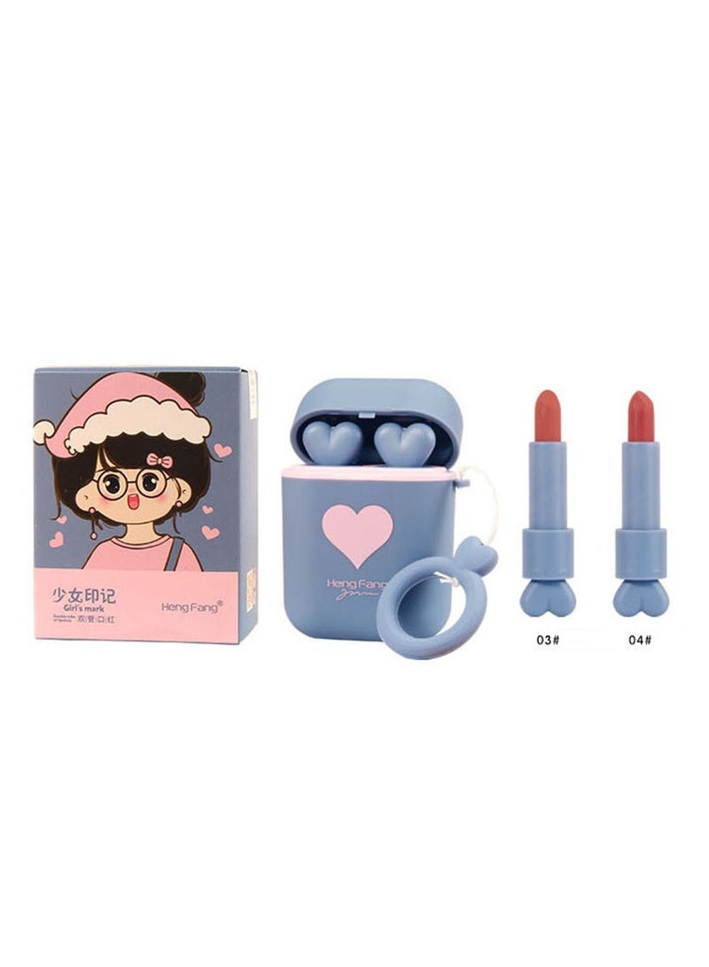 Heng Fang Lipstick Set In The Shape Of A Mobile Headphones Box - Image 2