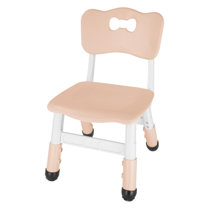 FUNLIO Adjustable Kids Chair (1pc), 3 Level Height Adjustable Toddler Chair for Ages 3-8, Sturdy Child Chairs with Maximum Bearing 220lbs, for Classrooms/Daycares/Homes, CPC & CE Approved - Natural - Image 1