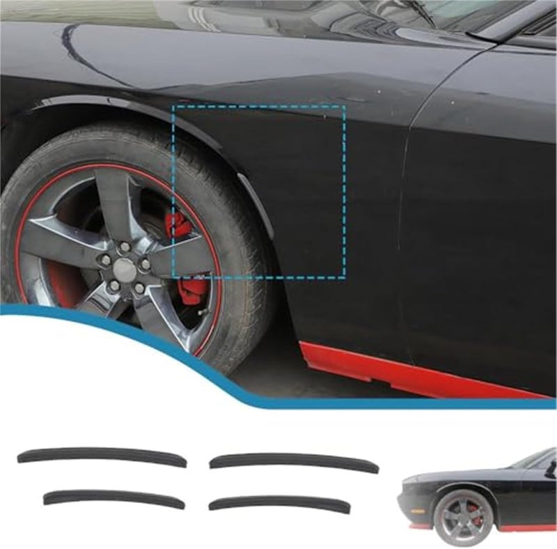Wivplex Wheel Rim Eyebrow Bumper Protector for Dodge - Image 3