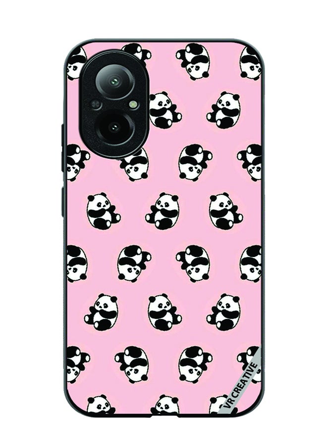 VR CREATIVE Protective Case Cover For Realme C67 4G Panda Design Multicolour - Image 1