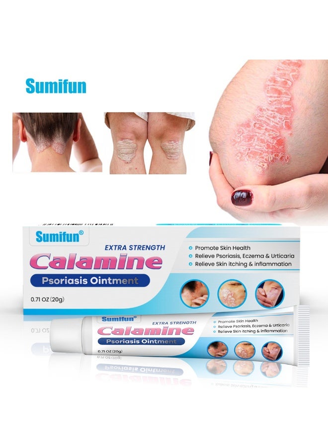 Sumifun Extra Strength Calamine Psoriasis Ointment Cream - Image 1