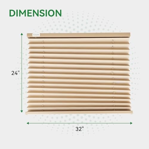 RVINGPRO RV Blinds for Camper Windows Camper Replacement Blinds Privacy Protection RV Window Shades for RV Camper Travel Trailer Cappuccino 32 W x 24 L - Image 3