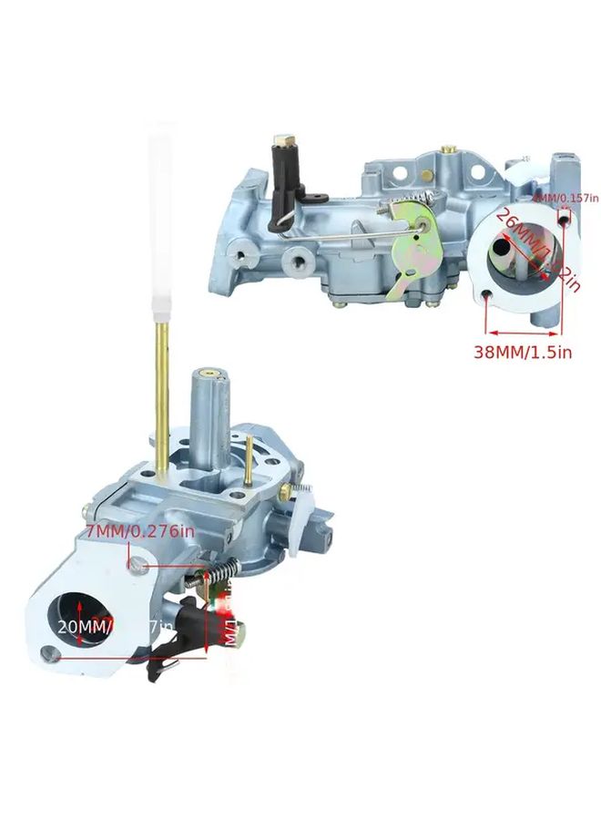 1 مجموعة مكربن لمحرك جزازة العشب Briggs Stratton 5 حصان 492611 498298 692784 495951 490533 495426 - Image 2