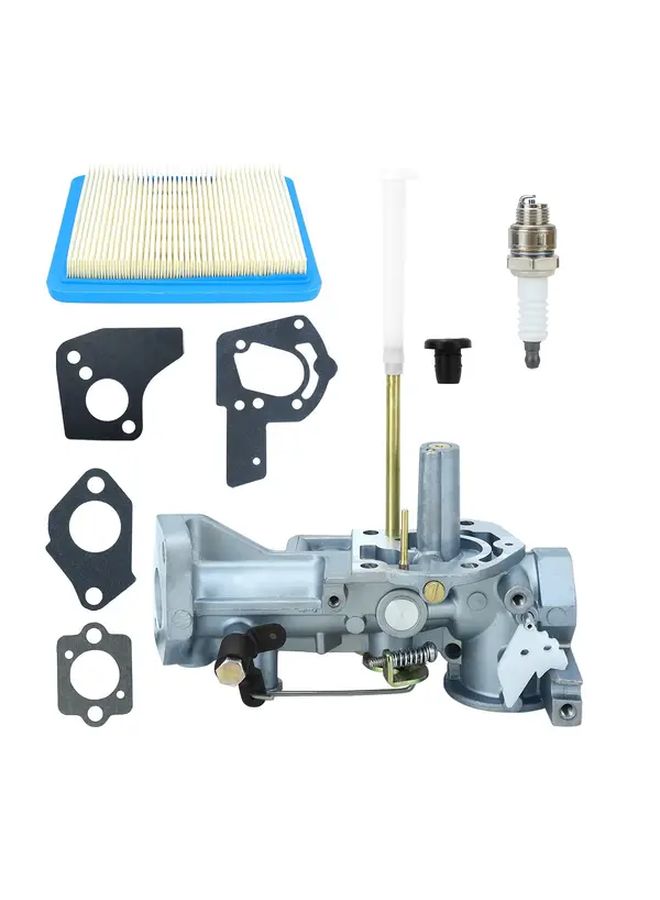 1 مجموعة مكربن لمحرك جزازة العشب Briggs Stratton 5 حصان 492611 498298 692784 495951 490533 495426 - Image 1