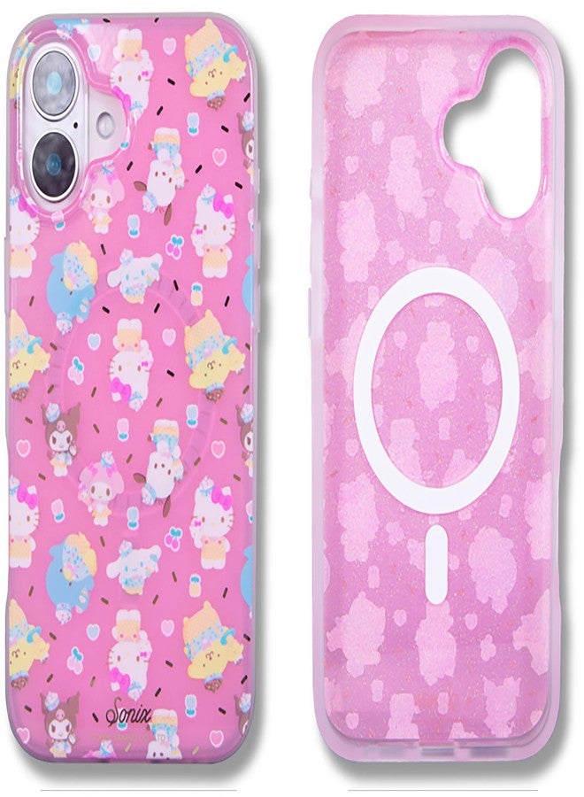 Sonix x Sanrio Case for iPhone 16 Plus | Compatible with MagSafe | 10ft Drop Tested | Hello Kitty and Friends Ice Cream Parlor - Image 1