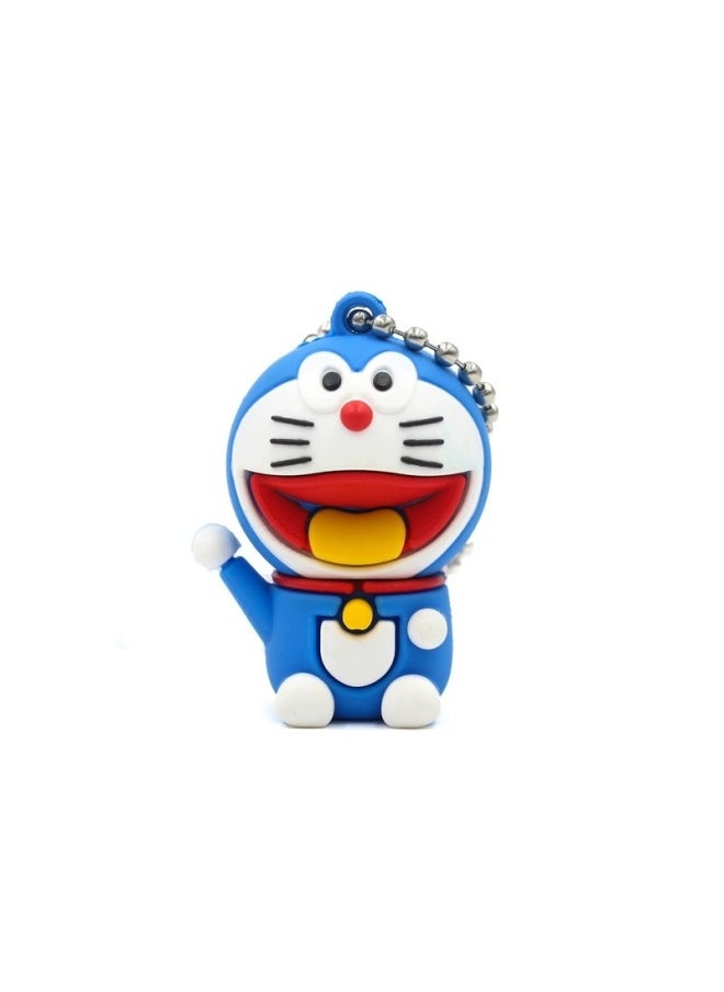 Cartoon USB 16g Cute Creative Mini USB 32g Doll Gift USB Company Exhibition Bidding USB Wholesale-Color:Jingdang Cat-Capacity:8GB  - Image 1