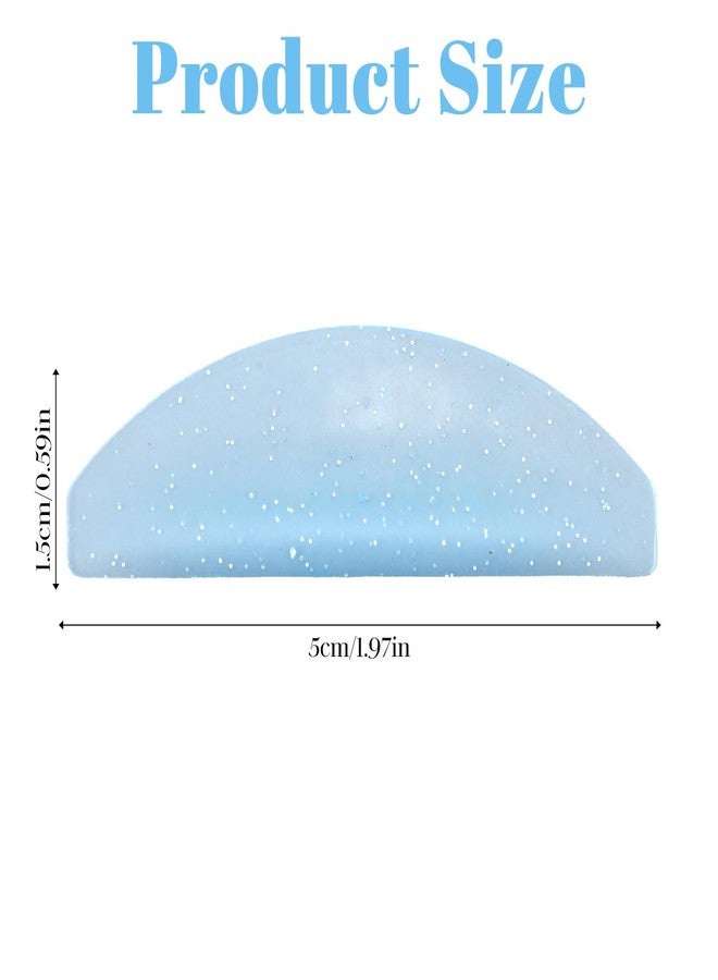 WJIAAA Flat Shield, 1 Pairs Thin Korean Lash Lift Pad for NO.1 Perm Soften Eyelashes for Salon Usage Flatter Rods Super Sticky Glueless Washable Reusable(Blue) - Image 5