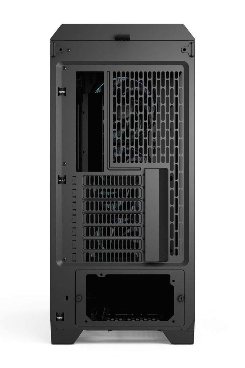Fractal Design Meshify 3 Black RGB TG Light Tint Mid-Tower ATX Case, Tempered Glass Side Panel, 3x 140mm RGB Fans Included, 2x 3.5" & 4x 2.5" Drives, USB Type-C + 2x USB 2.0, High Airflow Mesh Front Panel, Black | FD-C-MES3A-06 - Image 5