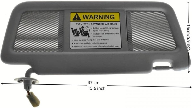 Wivplex Sun Visor for Mazda RX-8 (2004-2011) - Image 2