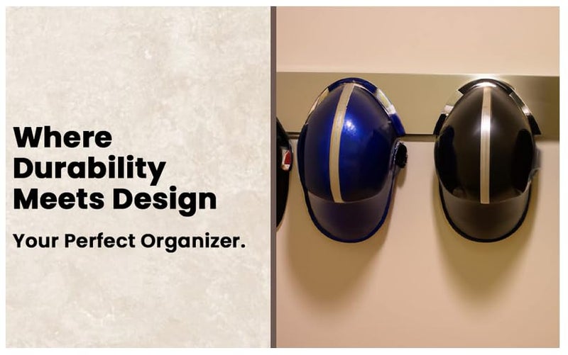 Generic Brahmaji Helmet Holder Newly launched Multipurpose Wall Mountable Hanger Hook Perfect for Helmets Coats Laptops Handbags Backpacks and Umbrellas Black Unique Premium Model 2024  - Image 2