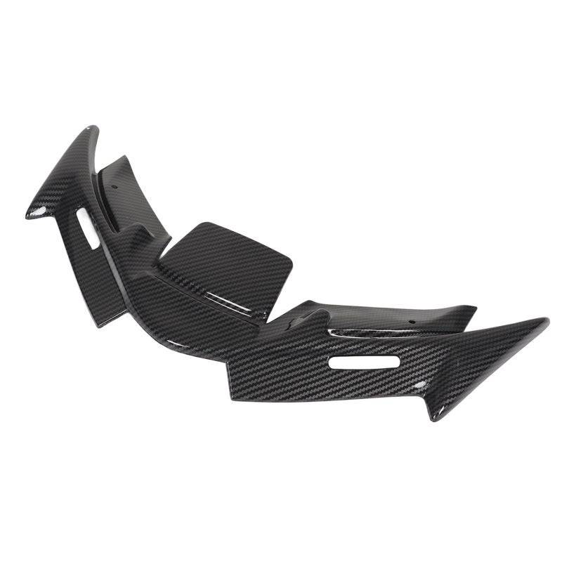Front Aerodynamic Winglet Carbon Fiber Pattern Motorcycle Fairing Wing - Direct Replacement Headlight Protection Fairing Wing Cover for YZF R15 V4 2022 - Image 3