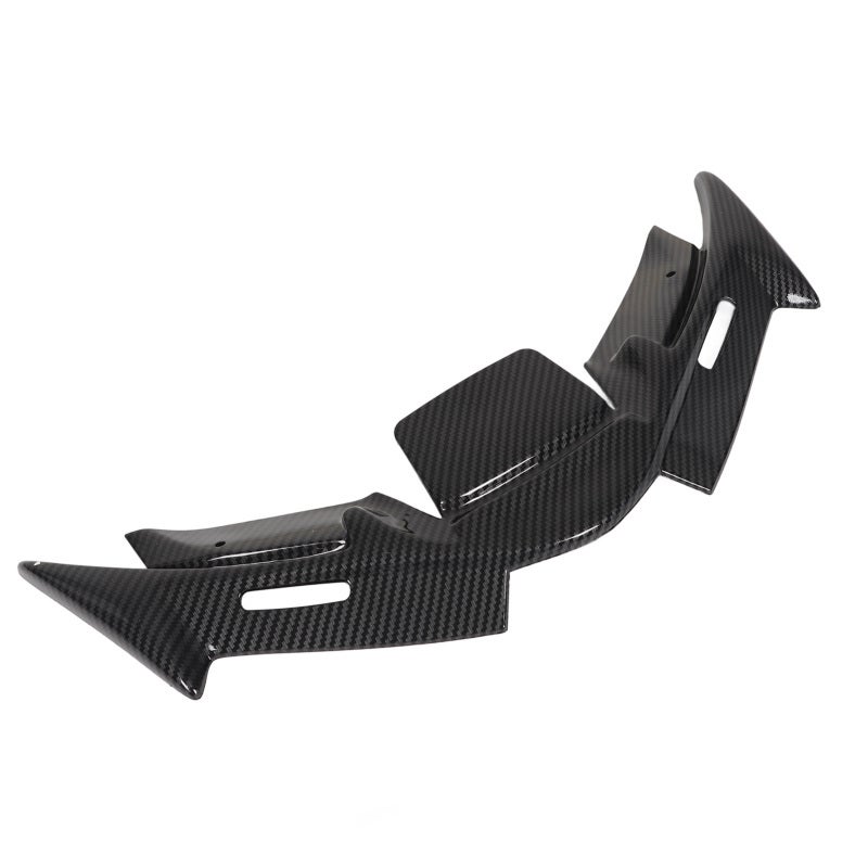 Front Aerodynamic Winglet Carbon Fiber Pattern Motorcycle Fairing Wing - Direct Replacement Headlight Protection Fairing Wing Cover for YZF R15 V4 2022 - Image 1