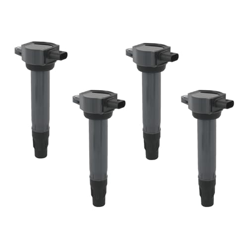 DICMIC Set of 4 Ignition Coil Pack Compatible with Chrysler 200 Cirrus Sebring Dodge Avenger Caliber Journey Jeep Compass Patriot L4 2.4L Replace# UF557, 4606824AB, 4606824AC, 5C1644, E1057, 52-1881 - Image 1