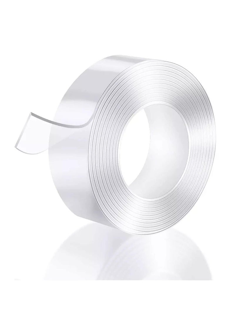 SKY-TOUCH 3m Magic Adhesive Tape Washable Waterproof Double Sided Mounting Transparent Acrylic - Image 1