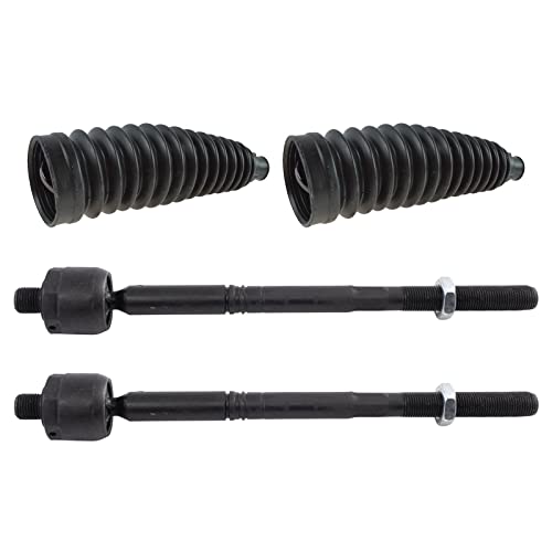 TRQ Front Steering Kit Steering Rack & Pinion Bellow Tie Rod Compatible with 2012-2017 Buick Verano 2011-2015 Chevrolet Cruze 2016 Cruze Limited Volt - Image 1