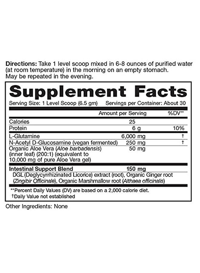 Vital Planet Vital Pro Naturals Advanced Gut Renew Intestinal Lining Support Formula 30 Servings 6.88 Oz - Image 3