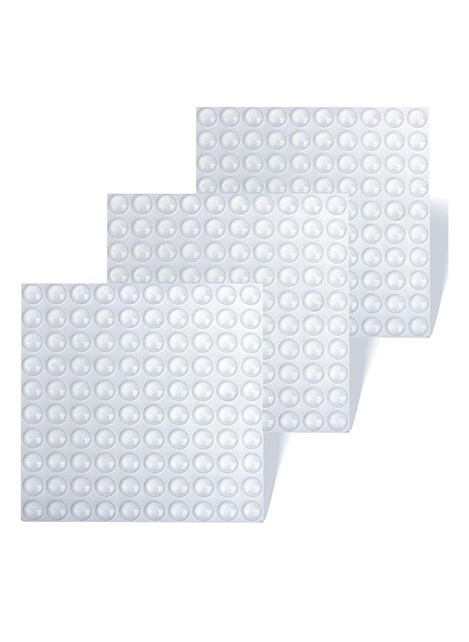 Generic - 300Pcs Clear Cabinet Door Bumpers Adhesive Bumper Pads Silicone Bumpers Self Adhesive Sound Dampening Cabinet Stoppers for Kitchen Cabinet Picture Frame Cupboard Drawer - Image 1