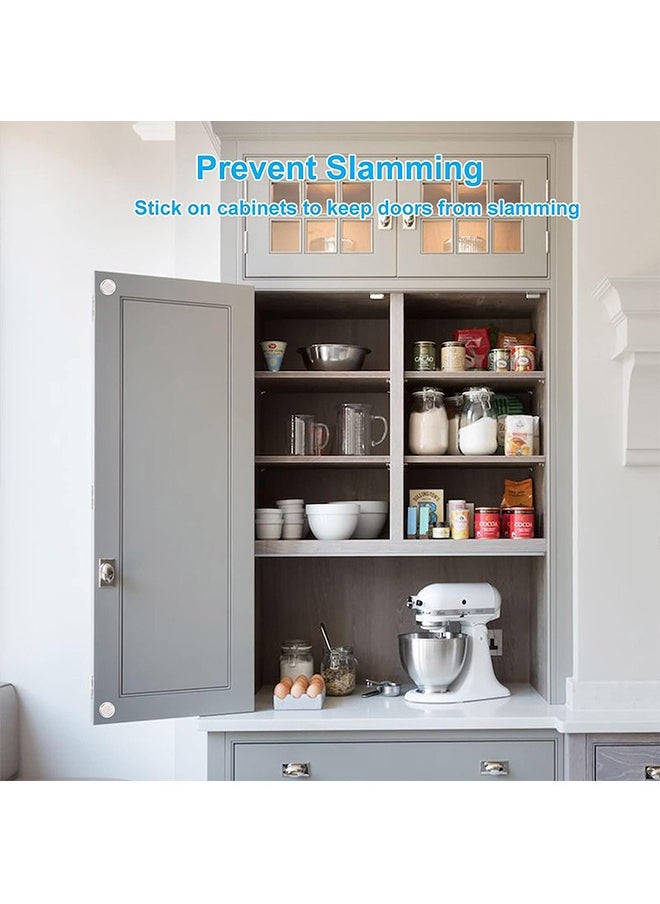 Generic - 300Pcs Clear Cabinet Door Bumpers Adhesive Bumper Pads Silicone Bumpers Self Adhesive Sound Dampening Cabinet Stoppers for Kitchen Cabinet Picture Frame Cupboard Drawer - Image 1
