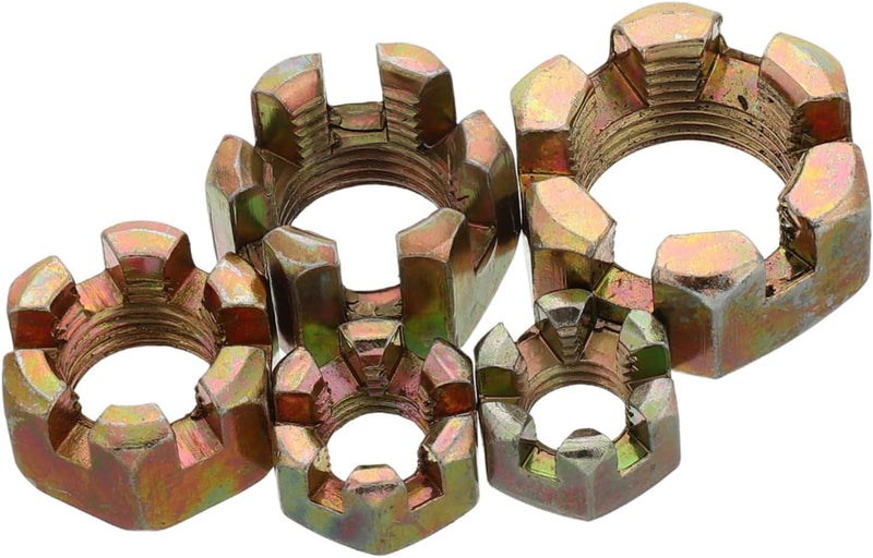 5pcs Go Kart Tie Rods and Steering Stem Nuts Kit for Atvs and Go Karts Easy Installation Enhances Vehicle Stability and Safety - Image 1