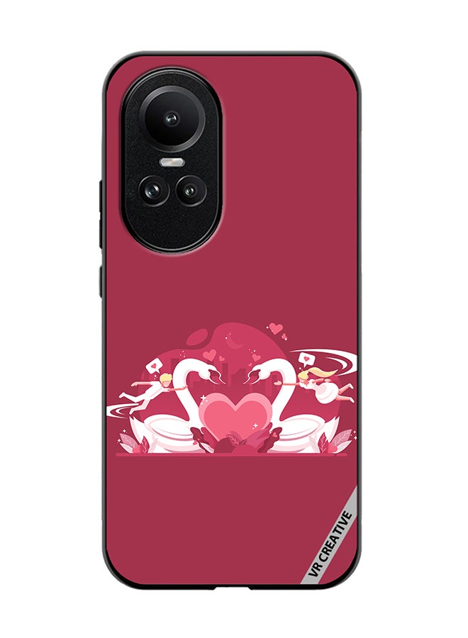 VR CREATIVE Protective Case Cover For Oppo Reno 10 True Love Design Multicolour - Image 1