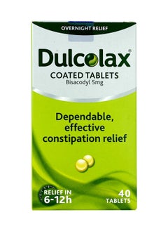 DULCOLAX Constipation Relief 40 Tablets 