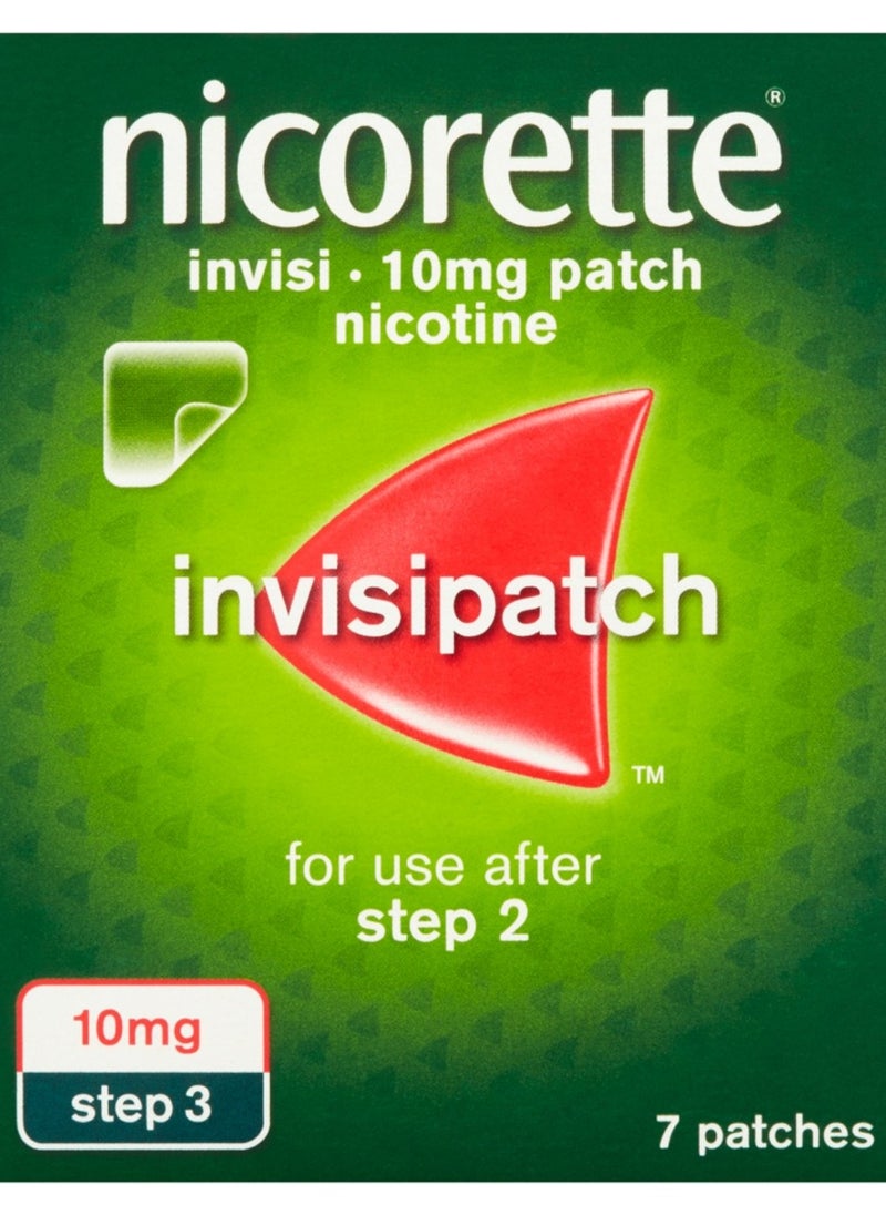nicorette nicorette invisipatch 10 mg (step 3)  7 patches 