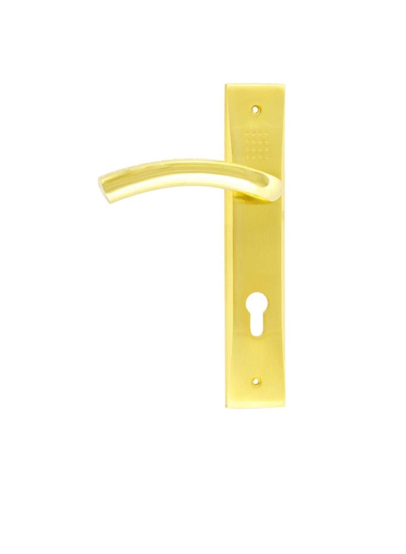 روبستلاين مقبض ذراع Robustline مطلي بالنحاس بقفل - Image 2