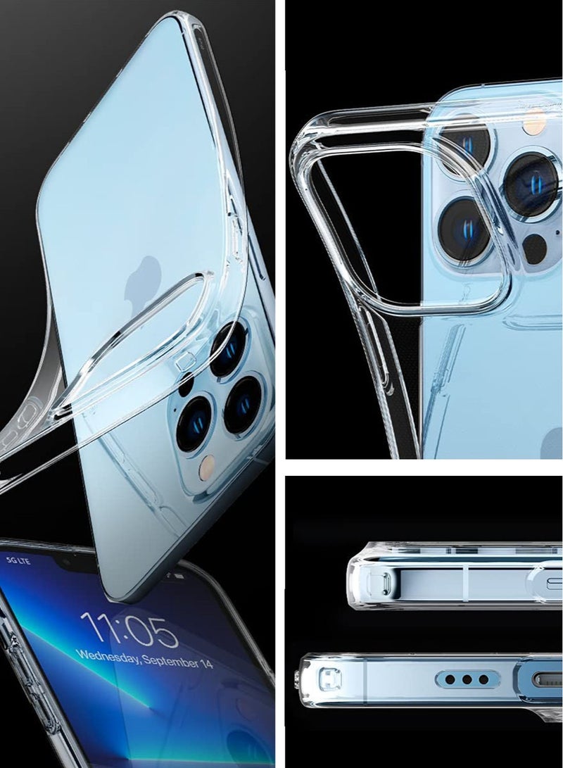 Spigen Liquid Crystal Protective Case Cover For iPhone 13 Pro Max  (6.7 inch) - Clear - Image 5
