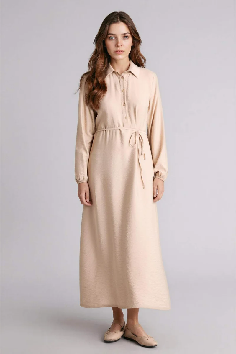 DeFacto Shirt Collar Dress