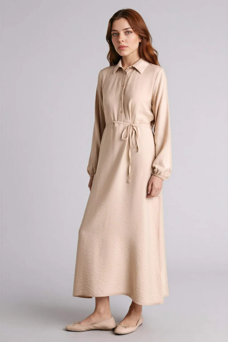 DeFacto Shirt Collar Dress