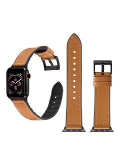 PROMASS Replacement Watch Band for Apple Watch Series 3 & 2 & 1 38mm Brown 