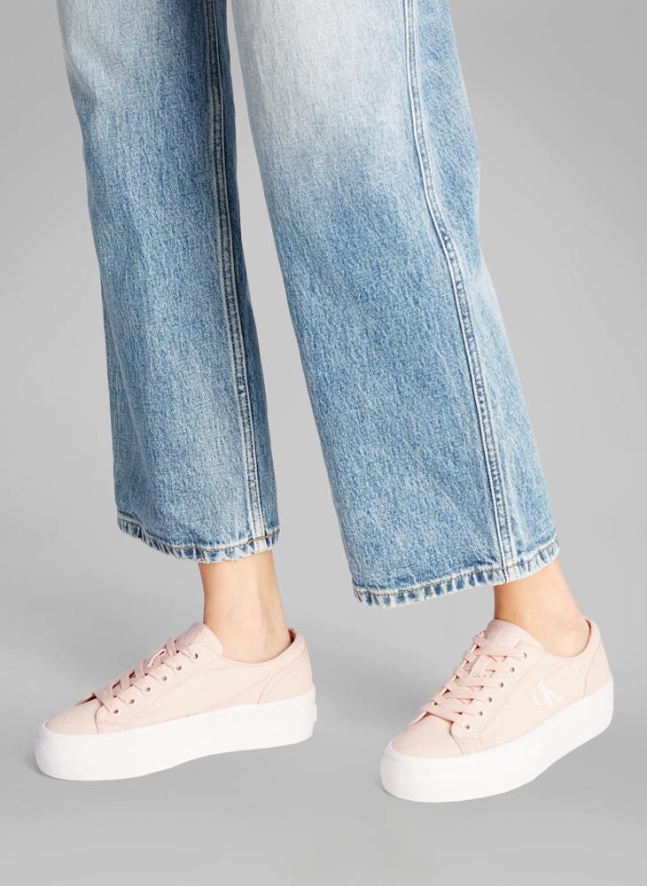 Calvin Klein Jeans - VULCANISED FLATFORM LOW TRAINERS - Image 1