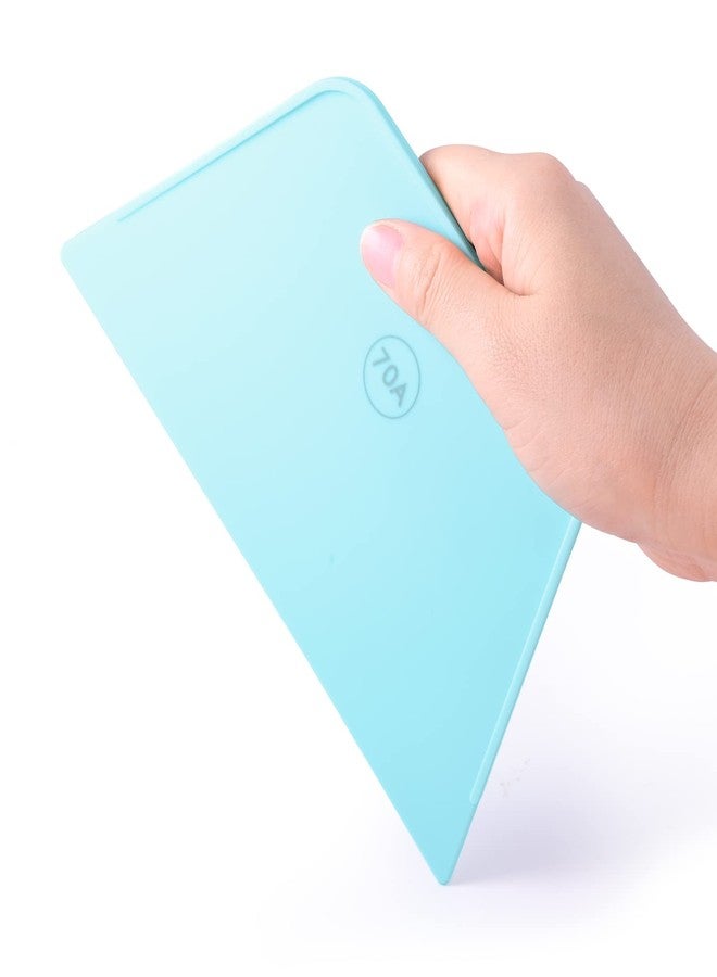 FOSHIO Wallpaper Smoothing Tool, Blue Flexible Wallpaper Squeegee Smoothing Tool for Wallpaper Smoother for Installation, Perfect for Vinyl Crafts, Smoothing Peel and Stick Wall Paper, Window Films - Image 4