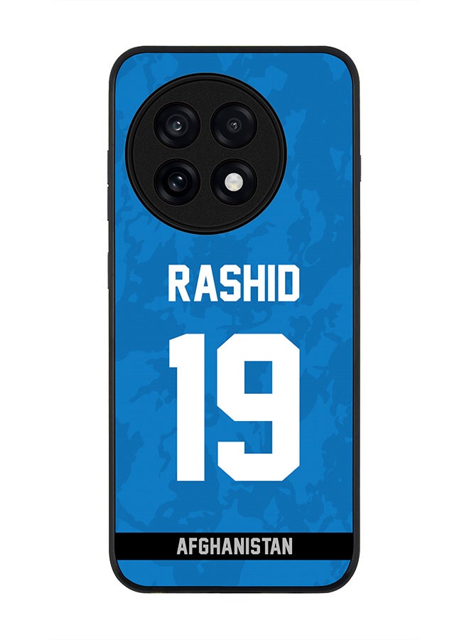 Stylizedd For OnePlus 13R / Ace 5 Pro Case,Slim fit Camera Protection, Shockproof Thin Phone cover  - Afghanistan Rashid Khan, Jersey No 19 - Image 1