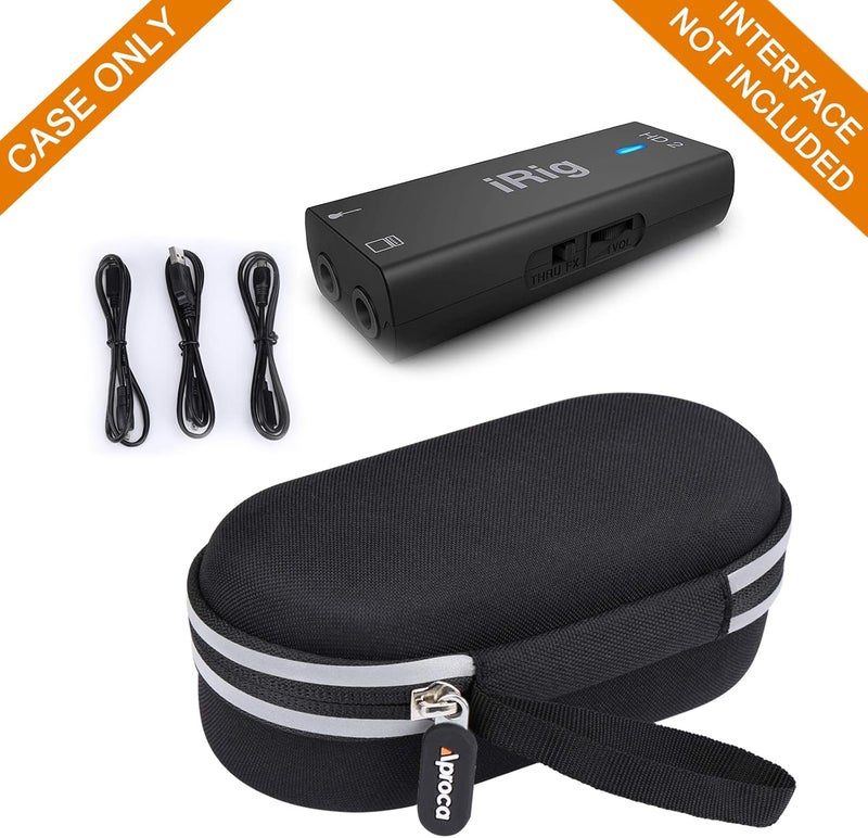 Aproca Hard Travel Storage Carrying Case for IK Multimedia iRig HD 2 digital guitar interface - Image 4