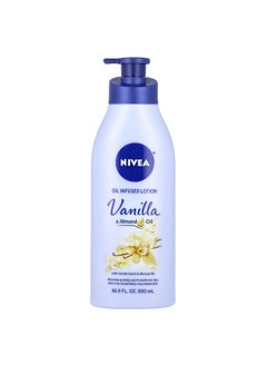 Nivea Nivea, Oil Infused Lotion, Vanilla & Almond Oil, 16.9 fl oz (500 ml)  - Image 1