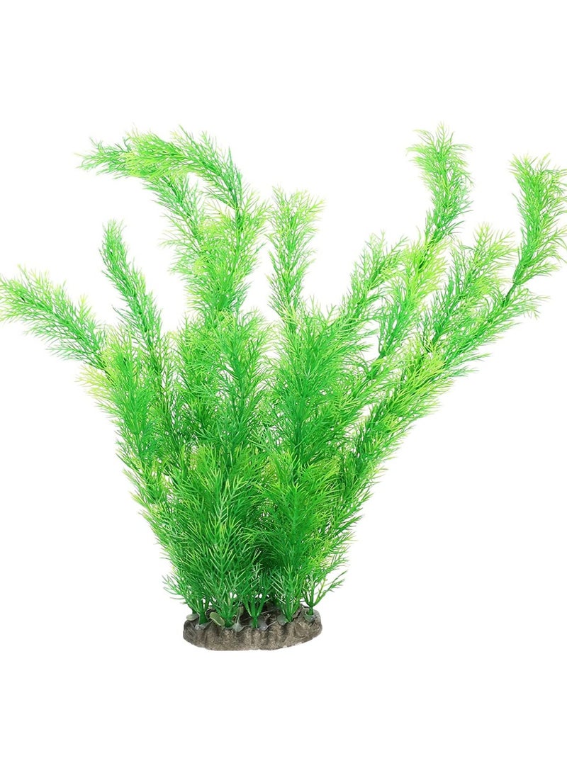 نباتات صناعية للأكواريوم زينة عشب مائي مزيف لملحقات حوض السمك - Image 2