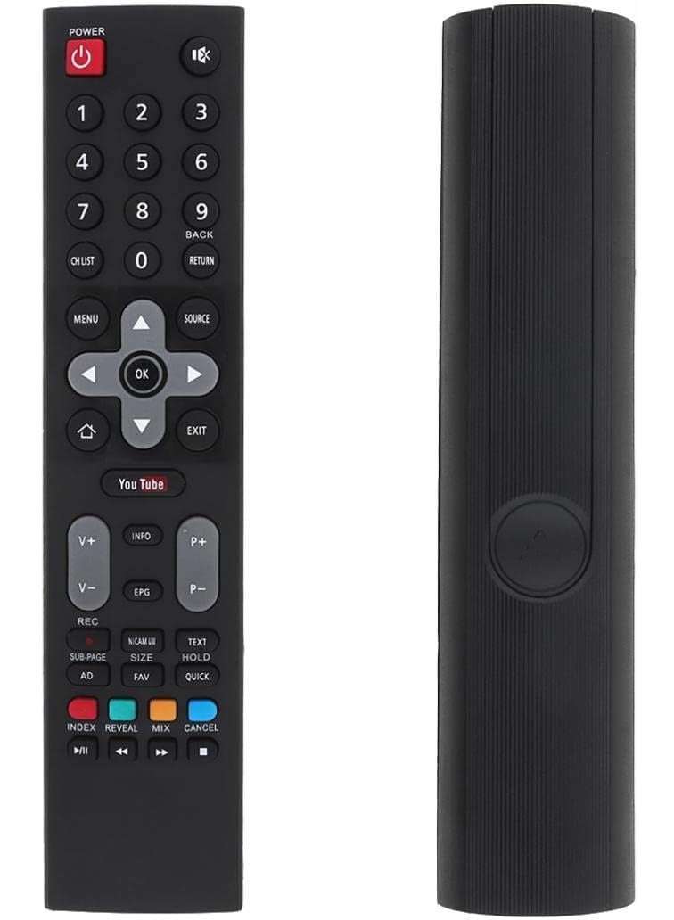 PopZa Replacement Remote Control for Skyworth Smart LCD LED TV with Netflix and YouTube HOF16J234GPD12 with battery - Image 4