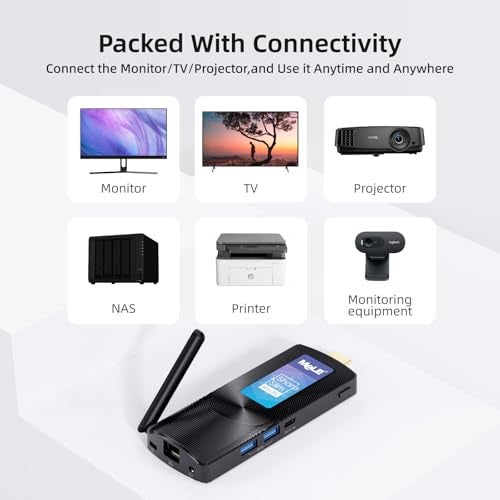 MeLE Stick PC with Win-11-Pro,Fanless Computer PCG02 N100 8GB 128GB,Support 4K HDMI,Auto Power On PXE,Small Micro Desktop Computer on Industry IoT,Business Office,Digital Signage,USB-C,Linux,Ubuntu - Image 5