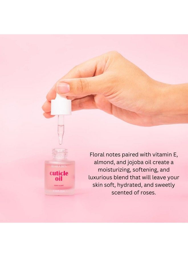 KIARA SKY Hydrating Nail And Cuticle Oil .7 Fl Oz (Rose) - Image 4